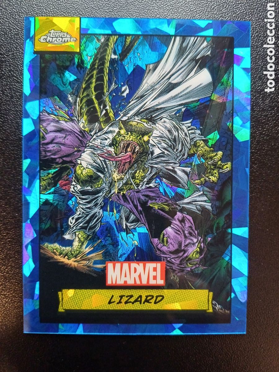 Trading cards: #128 LIZARD TOPPS CHROME SAPPHIRE EDITION MARVEL 2024 - Foto 1