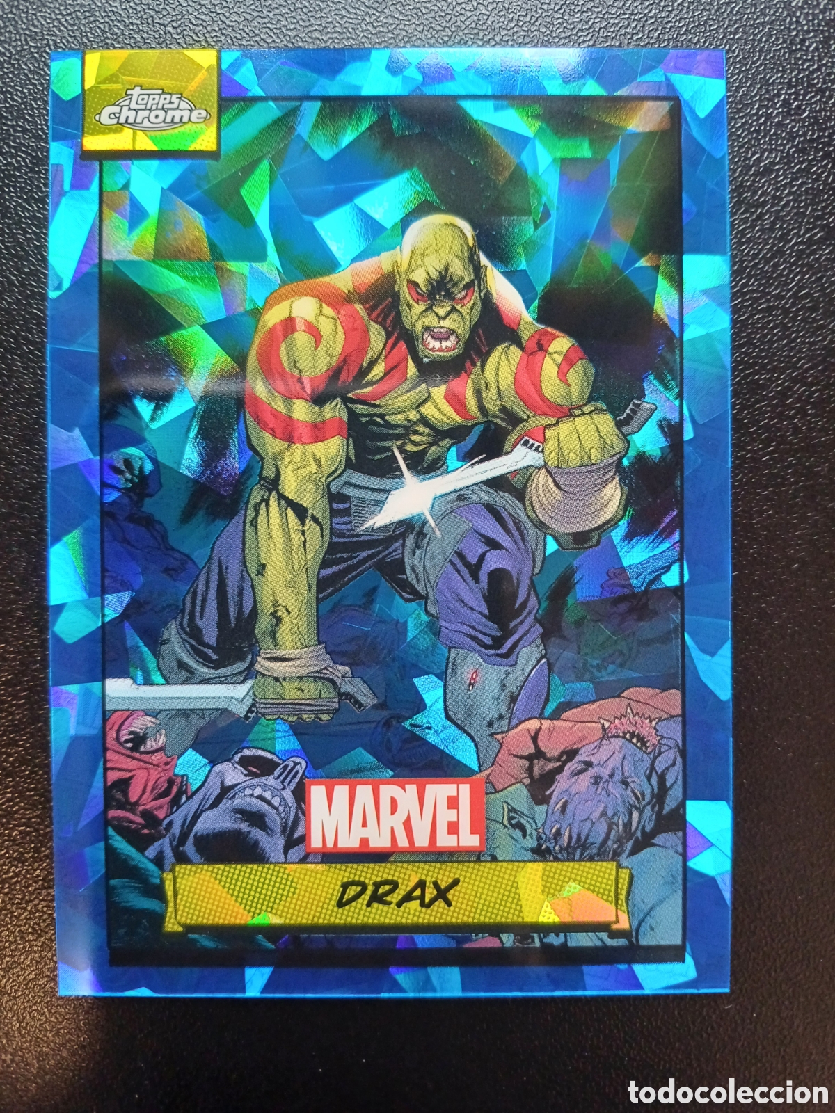 Trading cards: #91 DRAX TOPPS CHROME SAPPHIRE EDITION MARVEL 2024 - Foto 1