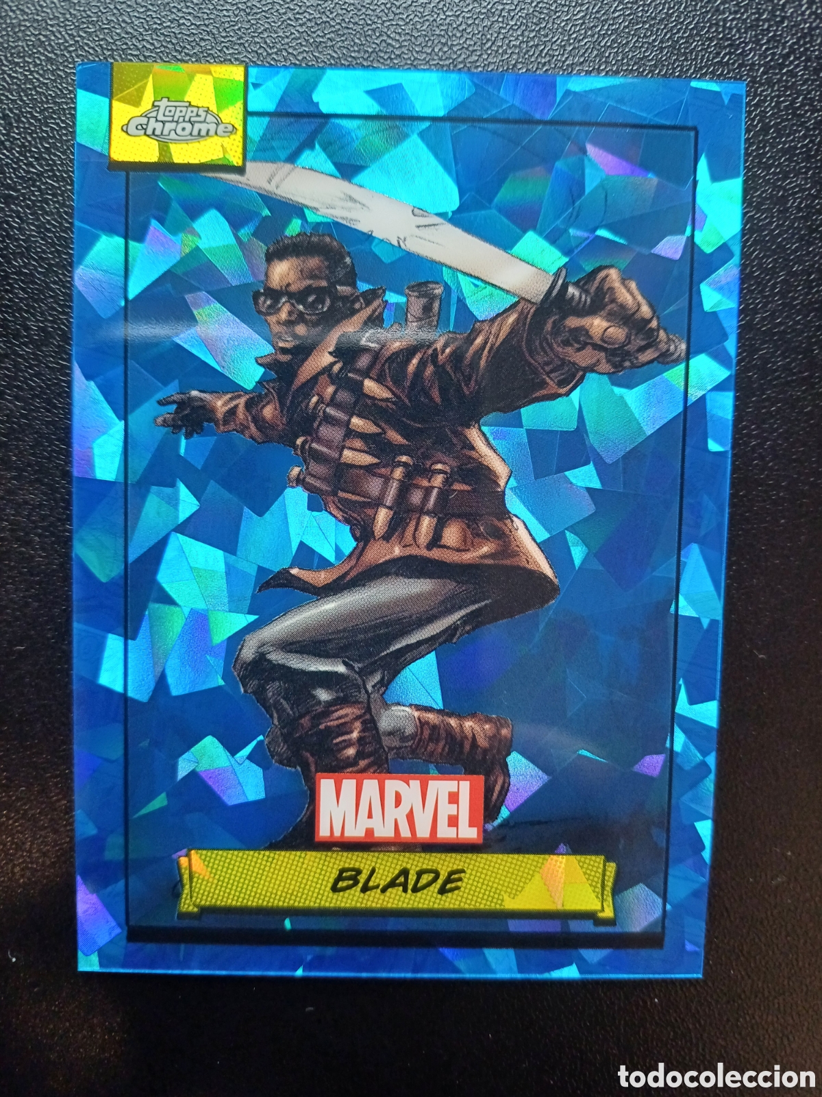 Trading cards: #39 BLADE TOPPS CHROME SAPPHIRE EDITION MARVEL 2024 - Foto 1