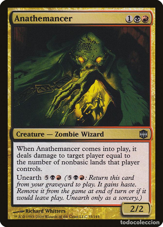 Trading Cards: Carta MTG-Anatemante-Alara Reborn-N.094-ITA-EX- - Magic the Gathering