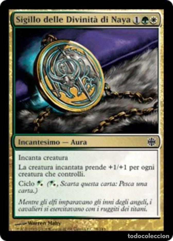 Trading Cards: Carta MTG-Sigillo delle Divinit&agrave; di Naya-Alara Reborn-N.075-ITA-EX- - Magic the Gathering