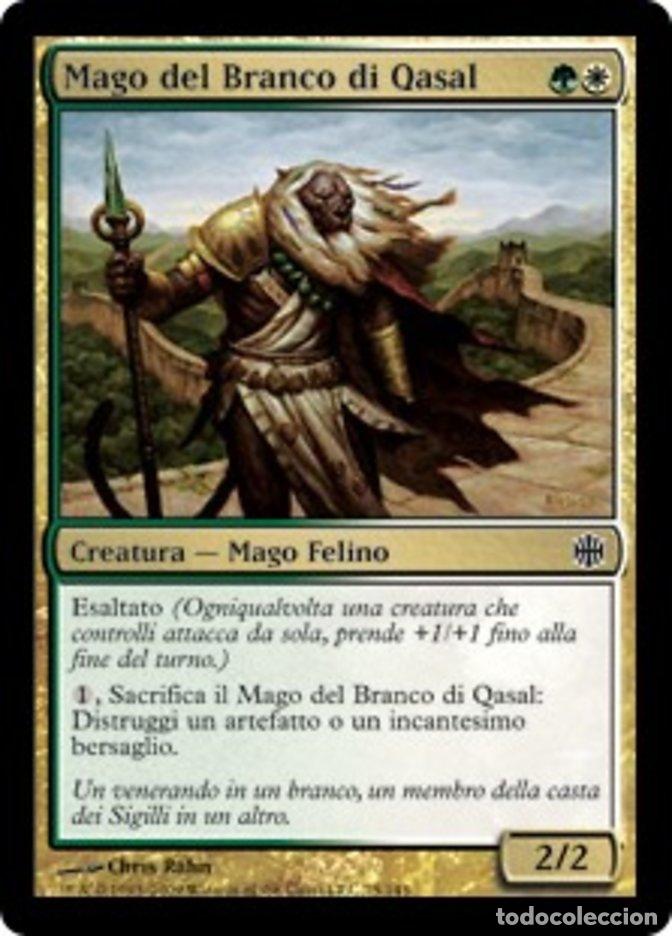 Trading Cards: Carta MTG-Mago del Branco di Qasal-Alara Reborn-N.102-ITA-EX- - Magic the Gathering