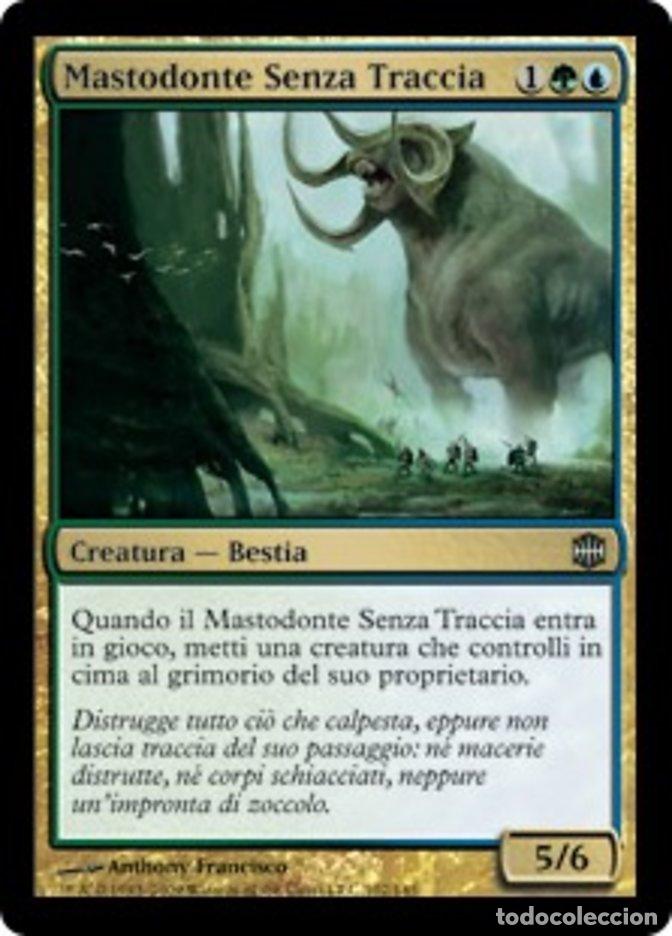 Trading Cards: Carta MTG-Mastodonte Senza Traccia-Alara Reborn-N.085-ITA-EX- - Magic the Gathering