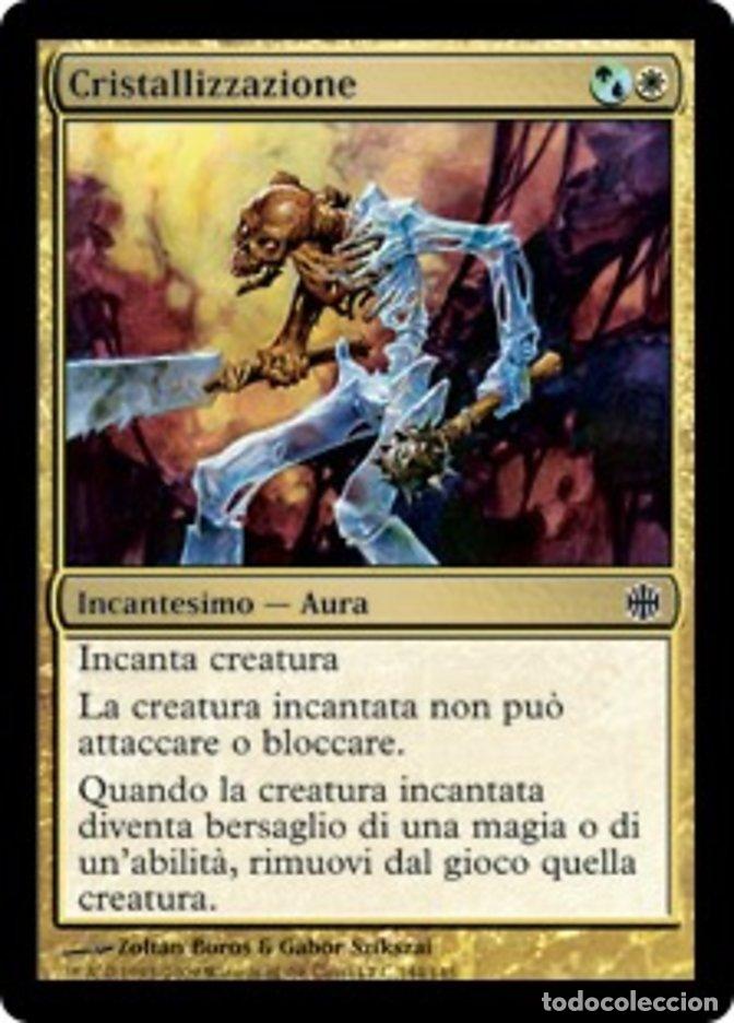 Trading Cards: Carta MTG-Cristallizzazione-Alara Reborn-N.063-ITA-EX- - Magic the Gathering