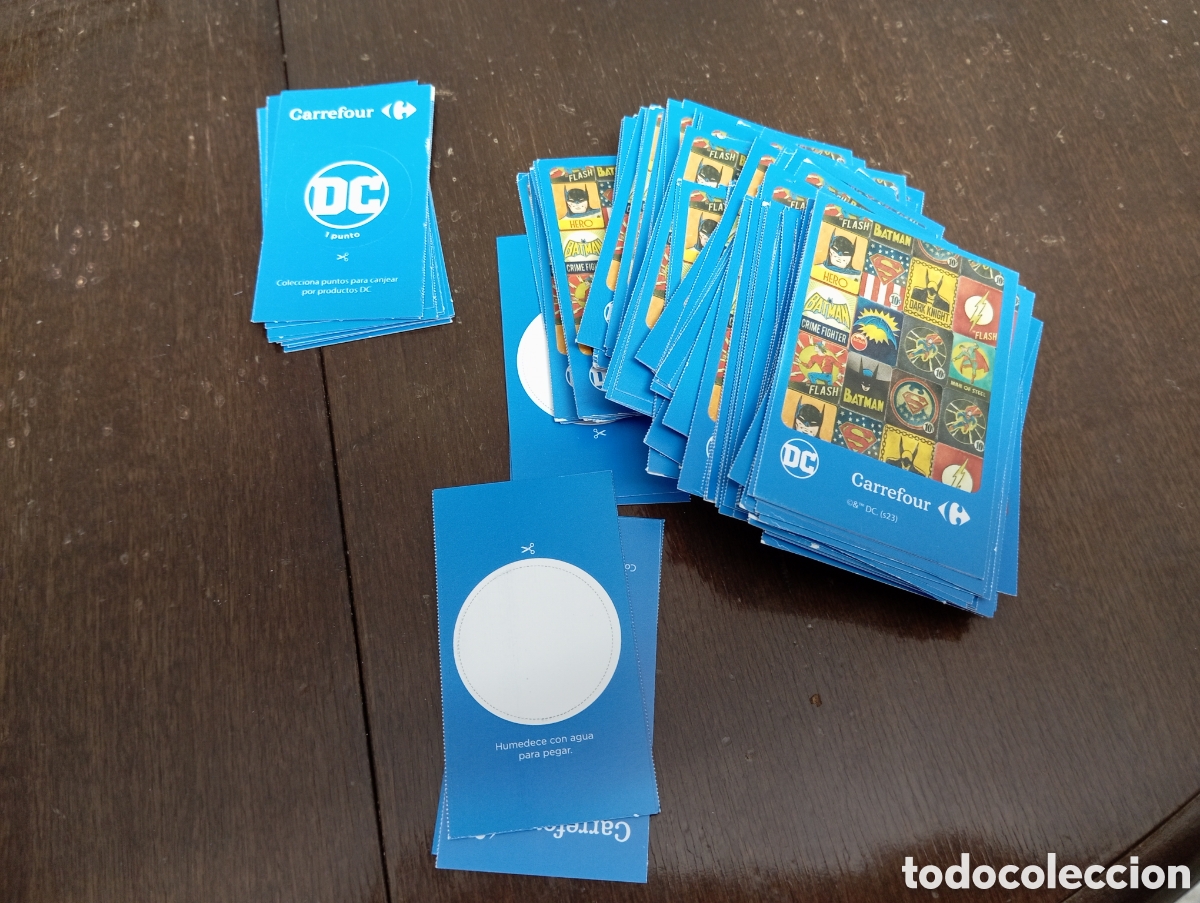 Trading cards: Lote DC Cromos Carrefour - Foto 2