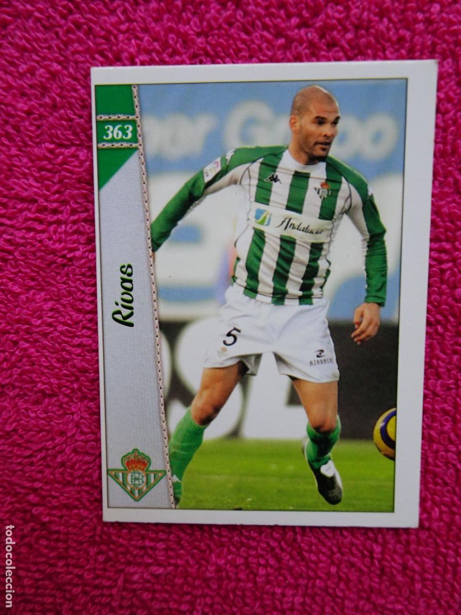 Sammelkarten: liga 2007 363 rivas betis las fichas de la liga