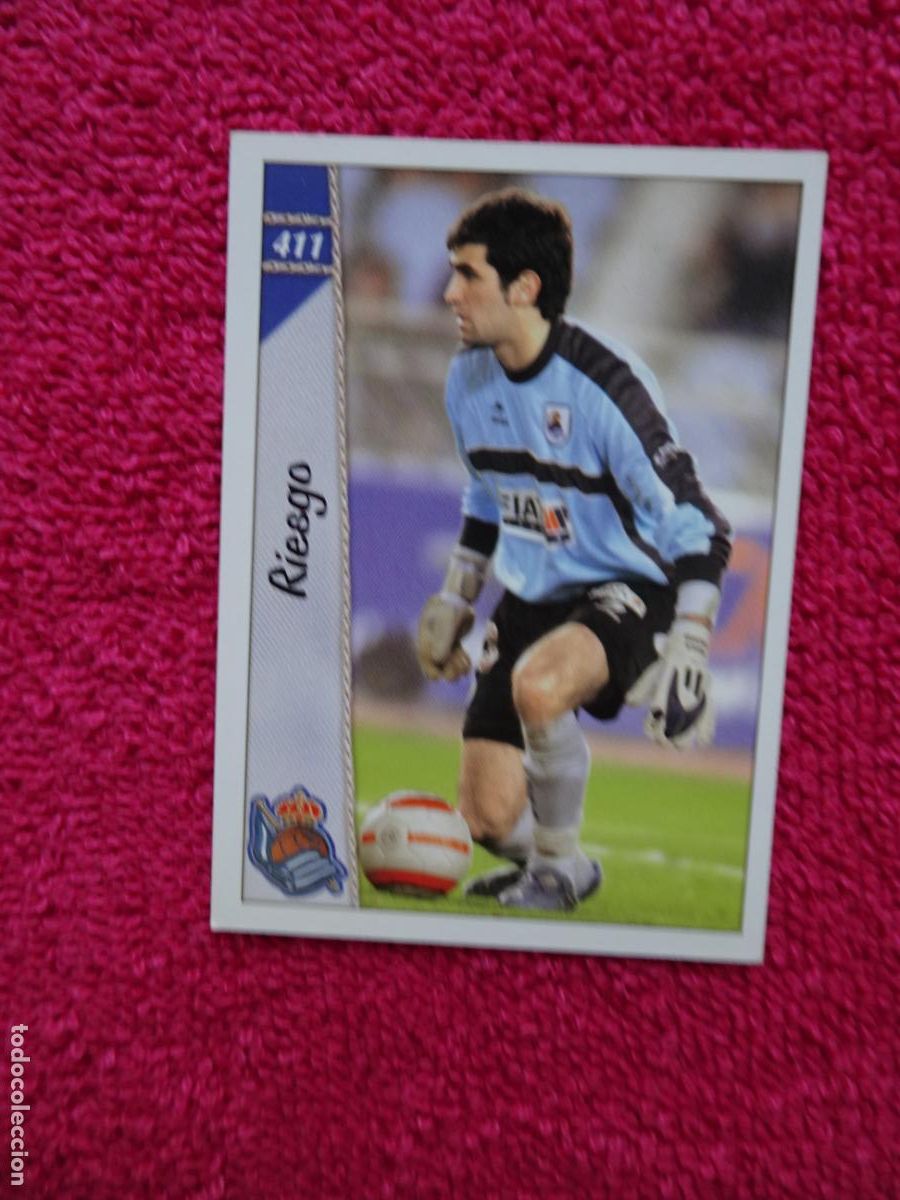 Trading cards: liga 2007 411 riesgo real sociedad las fichas de la liga