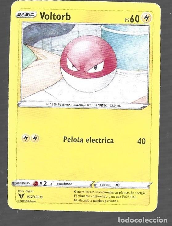 Trading cards: CROMO DE POK&Eacute;MON DE BASIC VILTORB PS 60 A&Ntilde;O 2020 - Foto 1