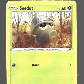 ficha pokemon - seedot - en ingles. - Buy Antique trading cards on todocoleccion ficha pokemon - seedot - en ingles. - Buy Antique trading cards on todocoleccion