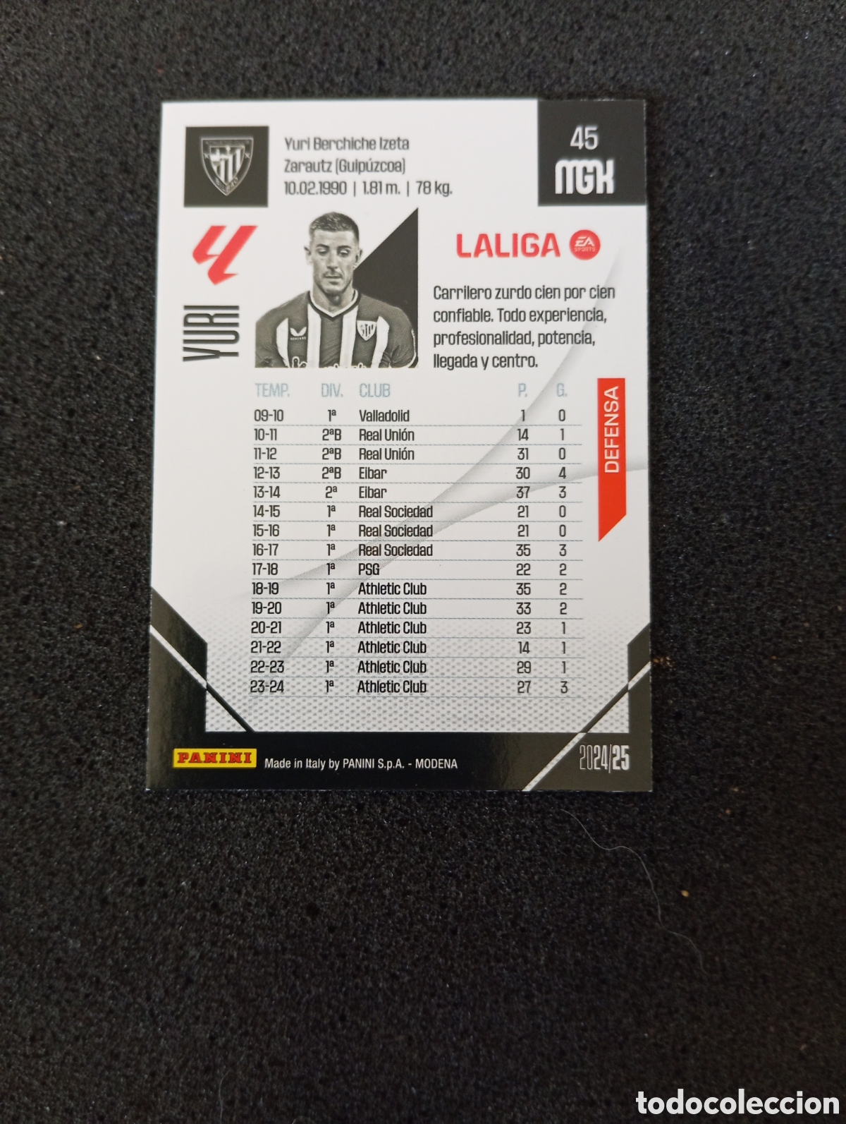 Trading cards: 45 Yuri / Megacracks 2024-25 - Foto 2