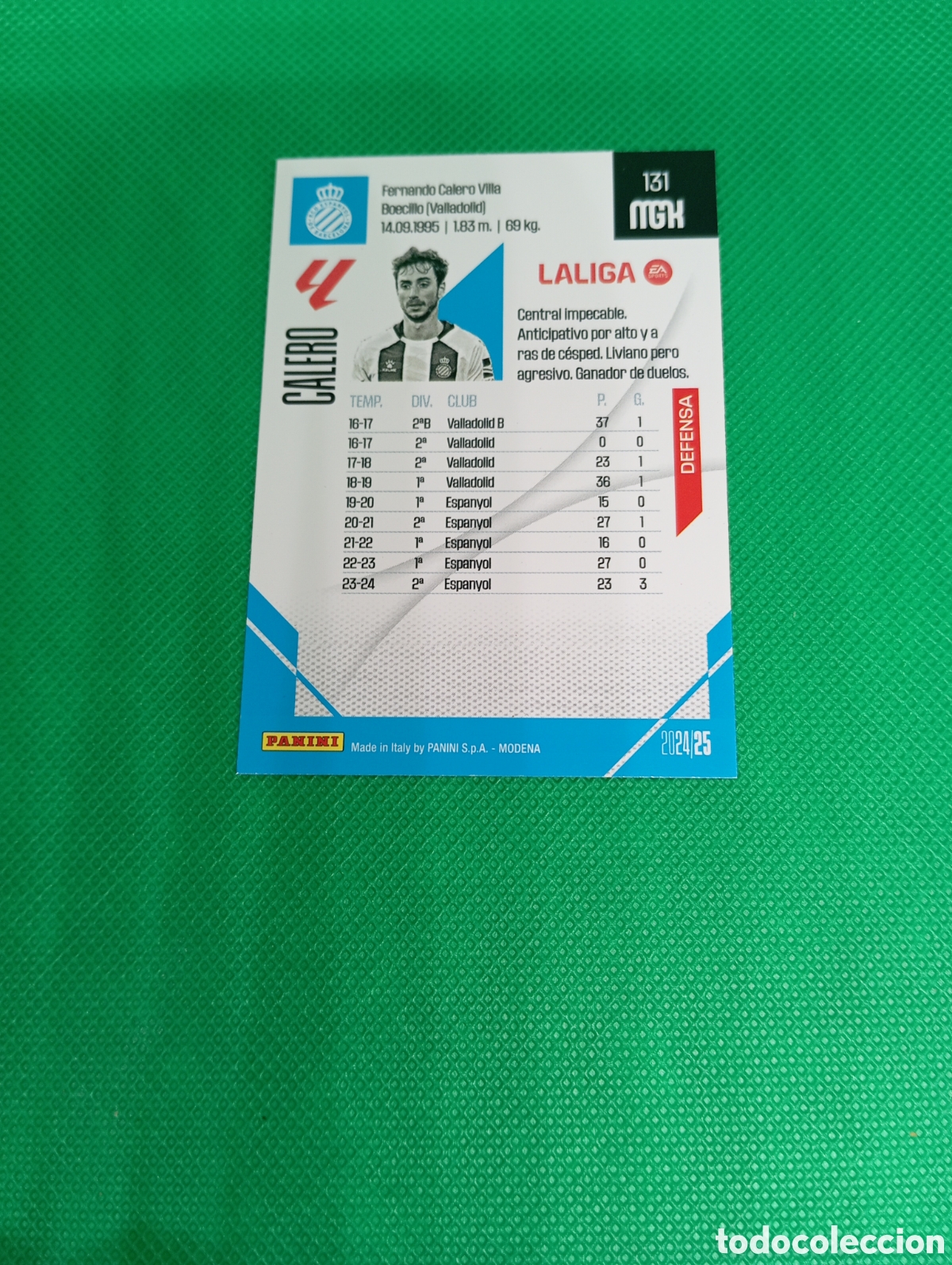 Trading cards: 131 Calero / Megacracks 2024 - Foto 2