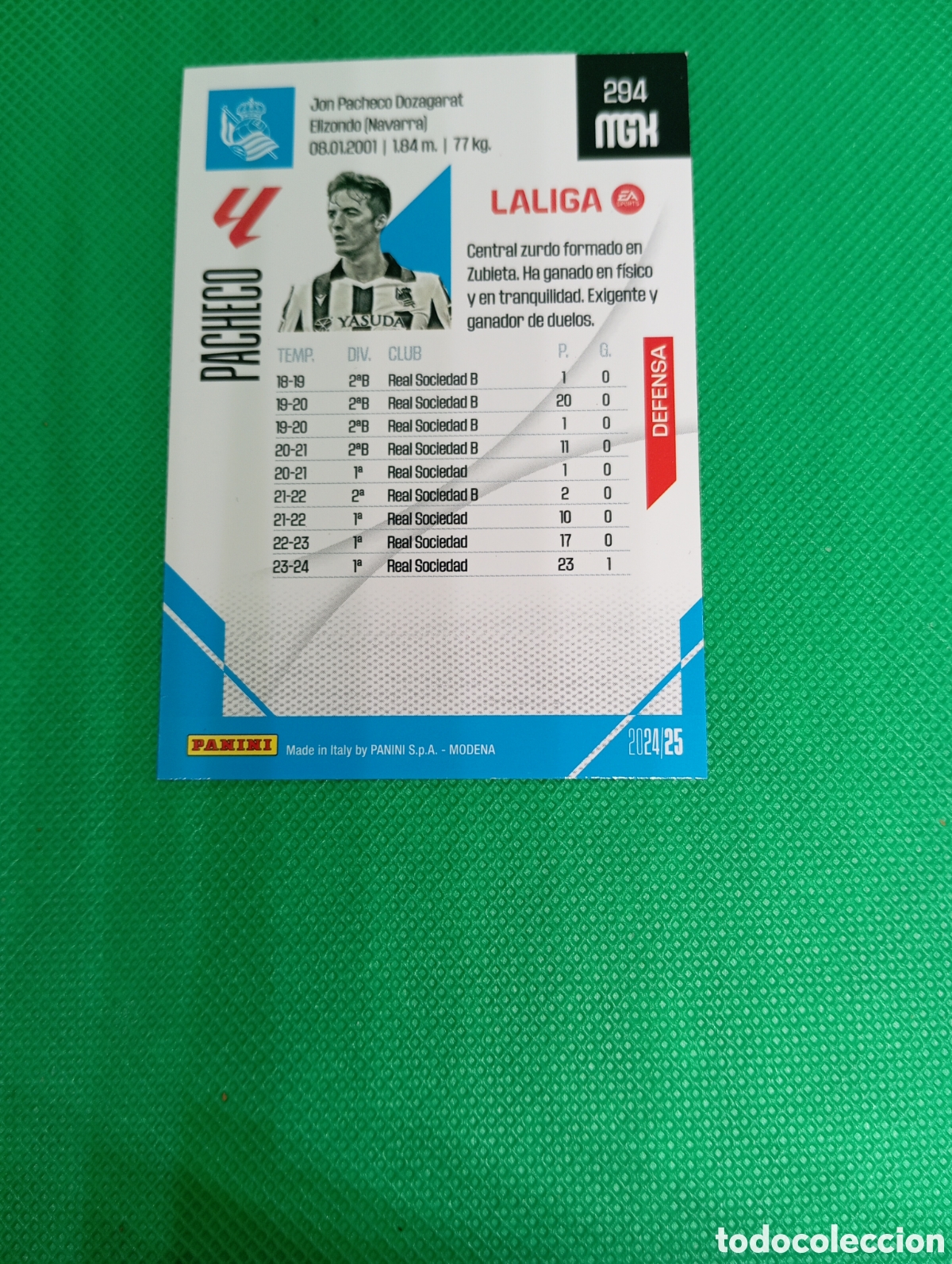 Trading cards: 294 Pacheco / Megacracks 2024 - Foto 2