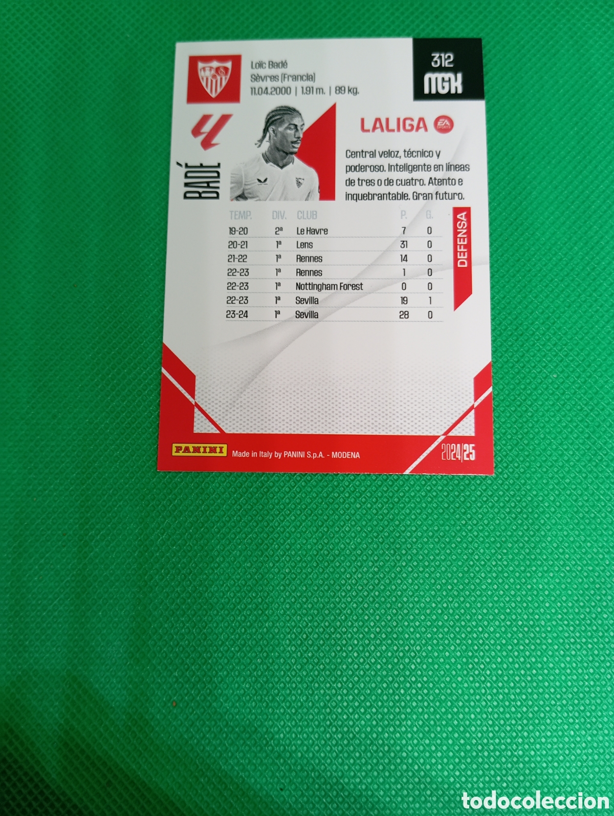 Trading cards: 312 Bad&eacute; / Megacracks 2024 - Foto 2