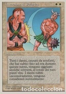 Trading Cards: Carta MTG-Inversione di Polarit&agrave;-Foreign White Bordered-N.036-ITA-EX-Uncommon - Magic the Gathering