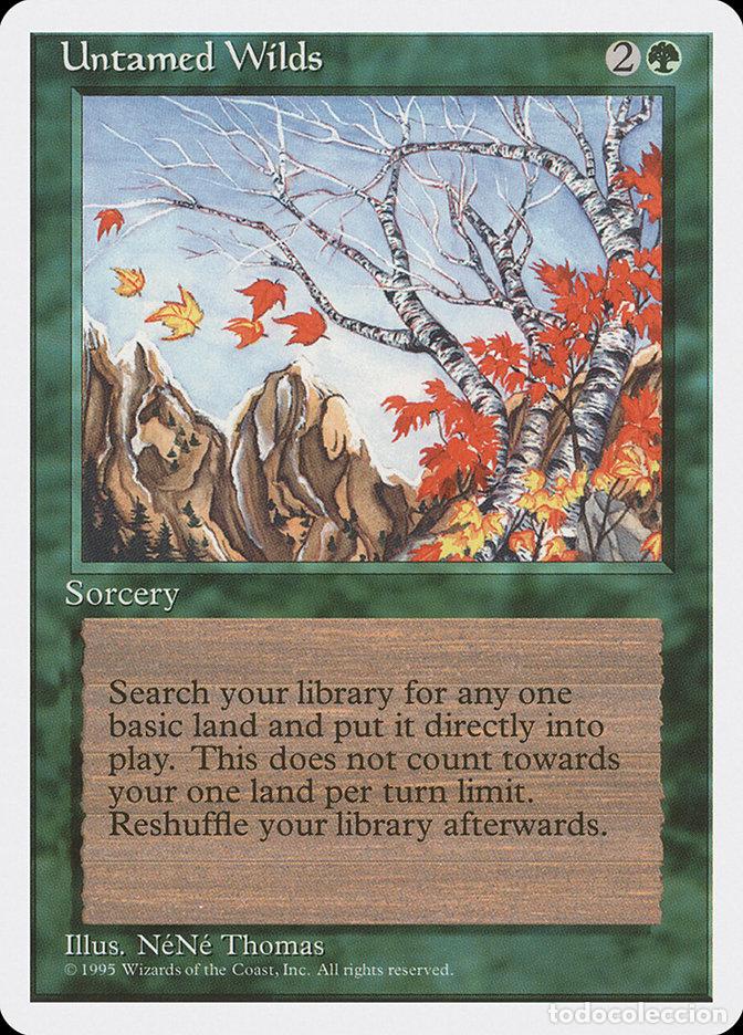Trading Cards: Carta MTG-Natura Incontaminata-Quarta Edizione-N.279-ITA-EX-Uncommon - Magic the Gathering