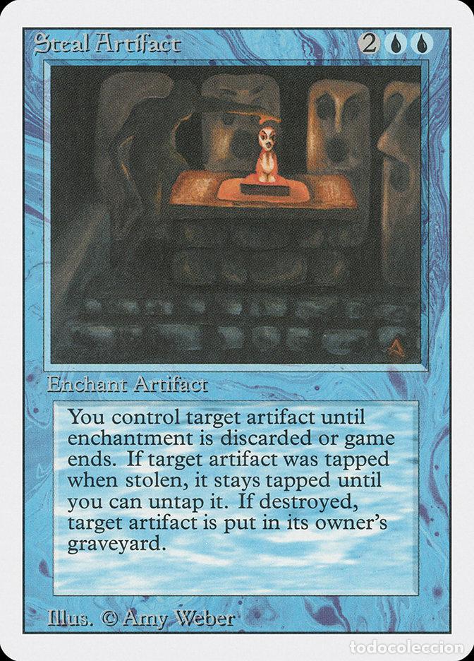 Trading Cards: Carta MTG-Steal Artifact-Revised-N.084-EN-Good-Uncommon - Magic the Gathering