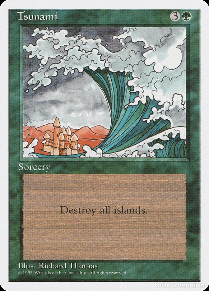 Trading Cards: Carta MTG-Tsunami-Quarta Edizione-N.278-ITA-LP-Uncommon - Magic the Gathering