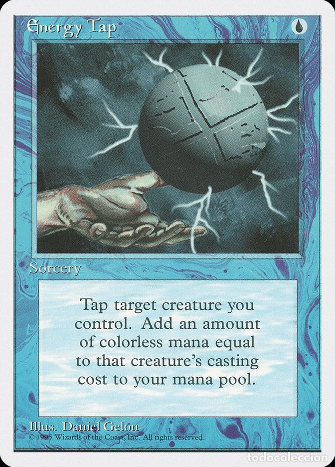 Trading Cards: Carta MTG-Tocco d'Energia-Quarta Edizione-N.069-ITA-EX-Common - Magic the Gathering
