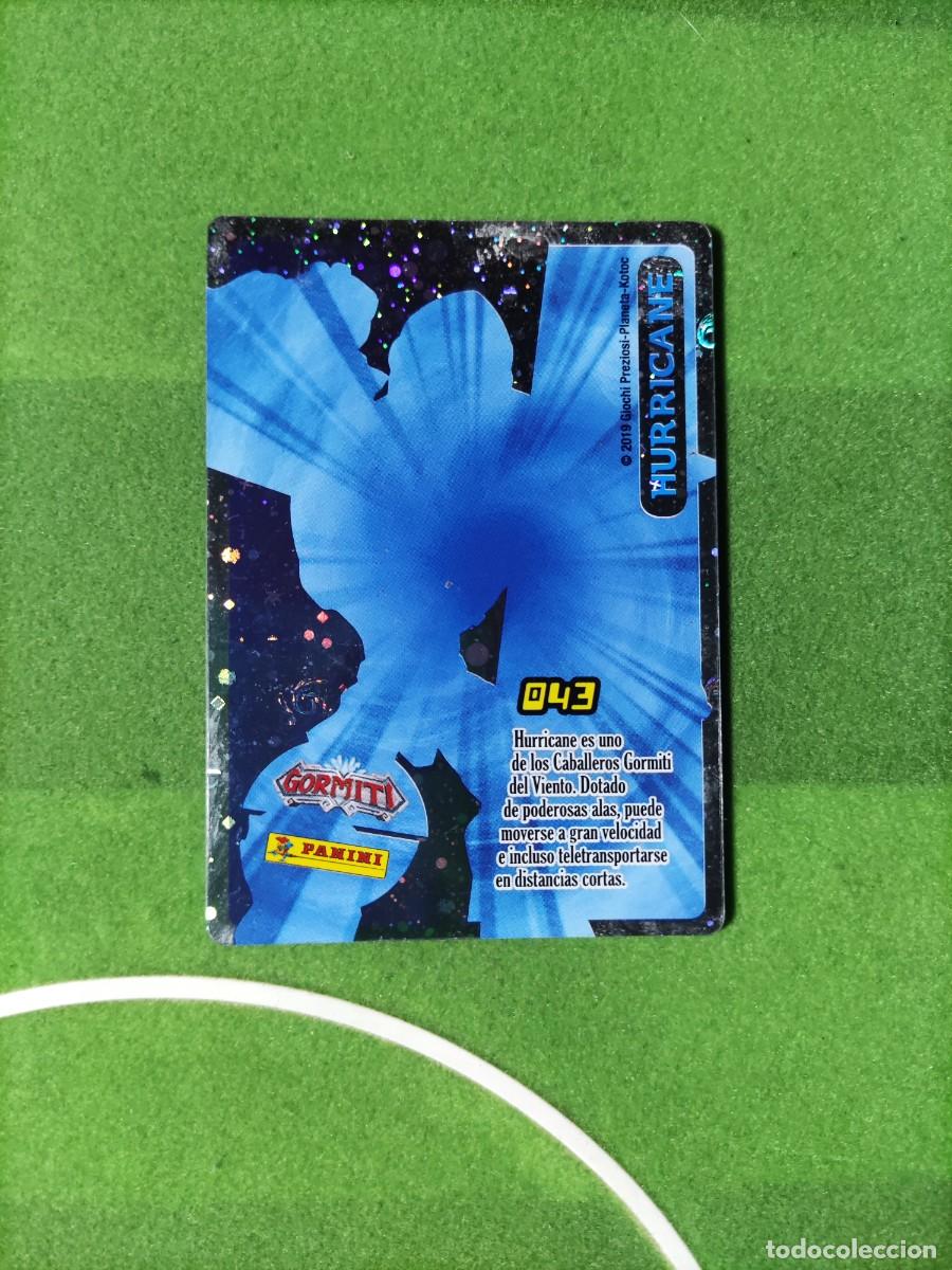Trading cards: Hurricane 43 Gormiti Panini 2019 - Foto 2