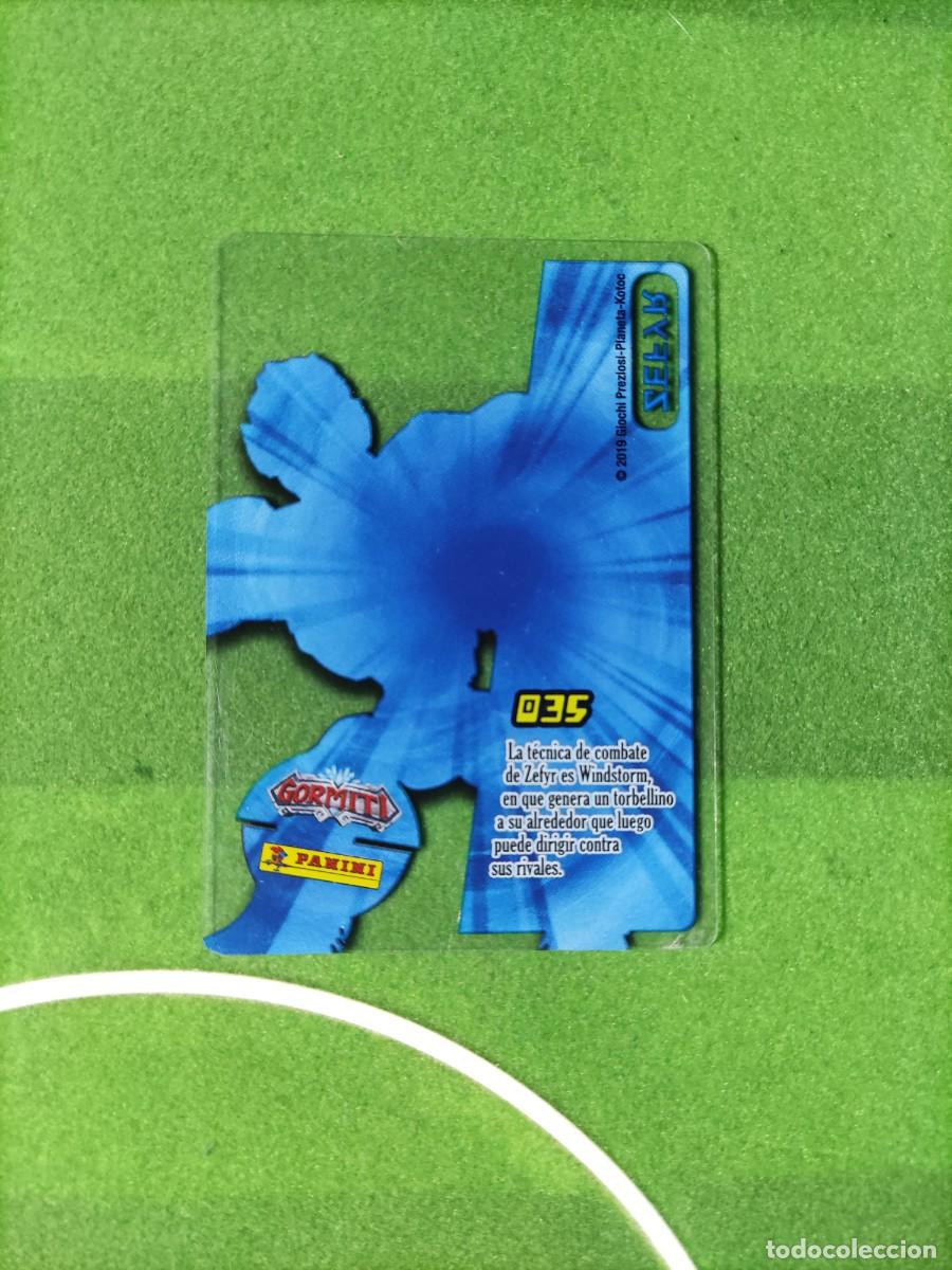 Trading cards: Zefyr 35 Gormiti Panini 2019 - Foto 2