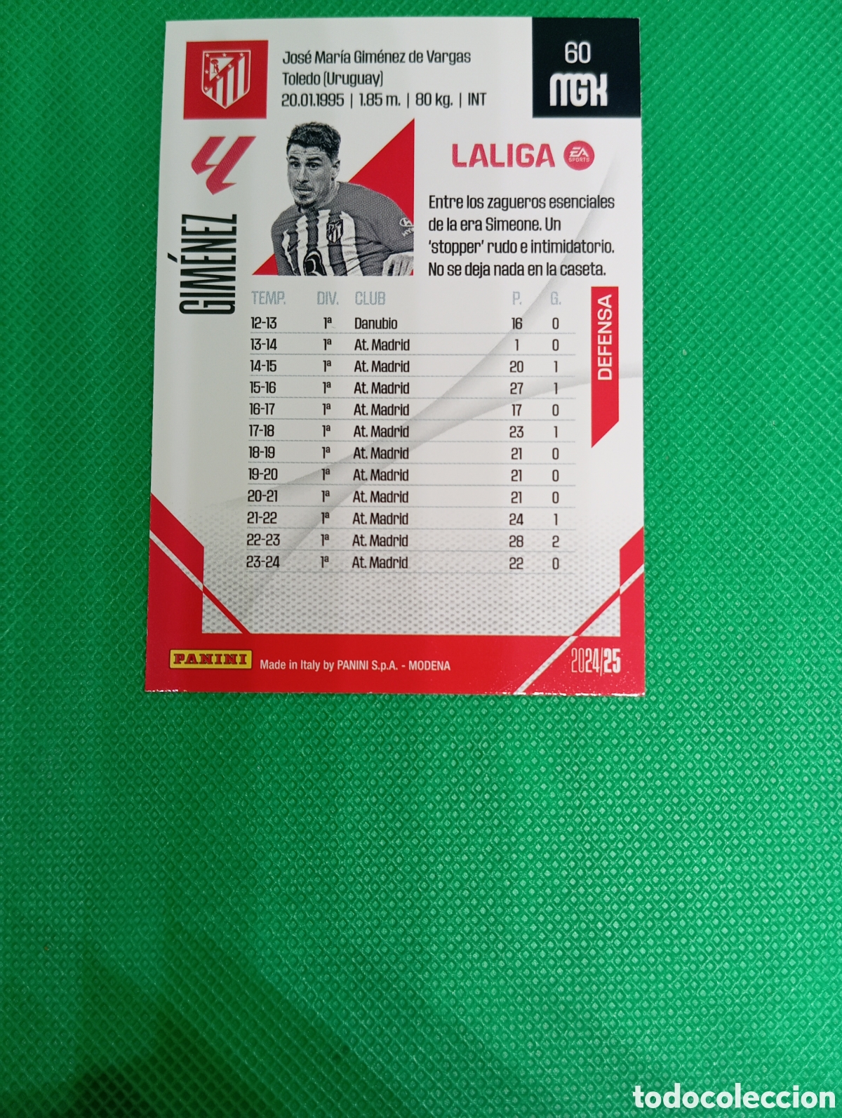 Trading cards: 60 Gim&eacute;nez / Megacracks 2024 - Foto 2