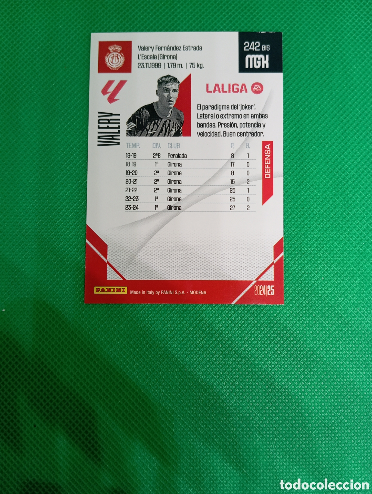 Trading cards: 242 BIS Valery / Megacracks 2024 - Foto 2