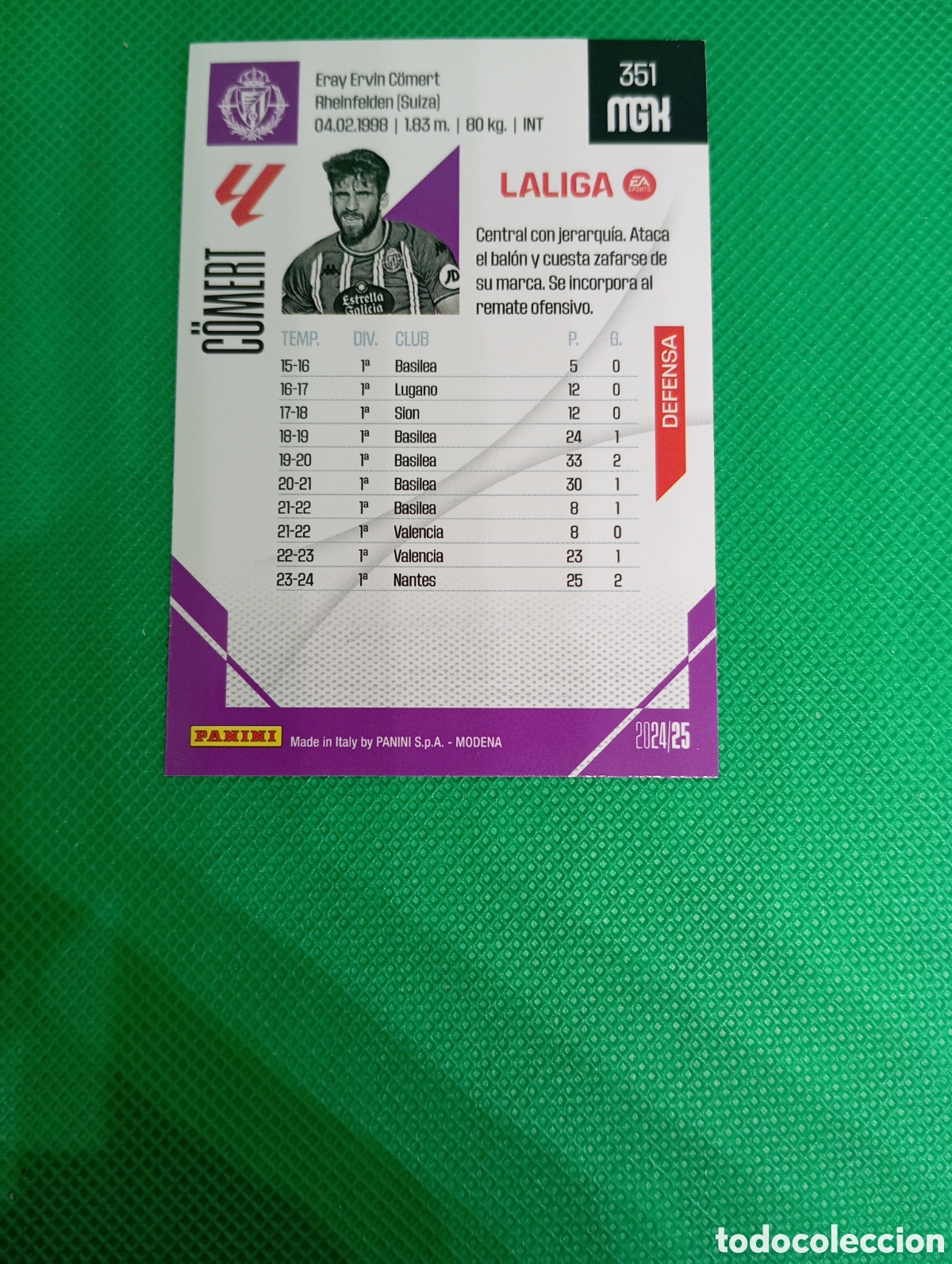 Trading cards: 351 C&ouml;mert / Megacracks 2024 - Foto 2