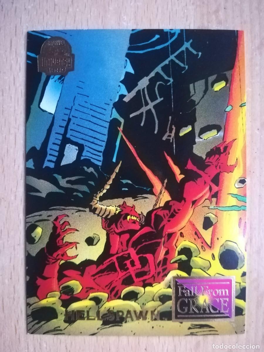Trading cards: Marvel Universe 1994 N&ordm; 70. Fall from Grace (7 de 9) Hellspawn. - Foto 1