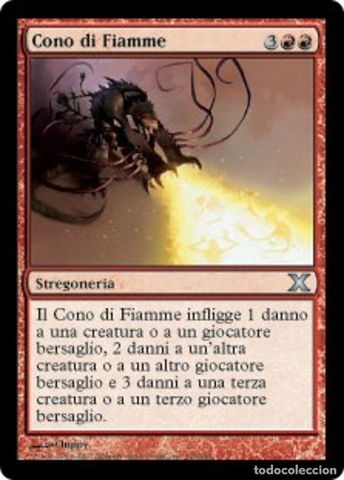 Trading Cards: Carta MTG-Cono di Fiamme-Decima Edizione-N.194-ITA-EX-Uncommon - Magic the Gathering