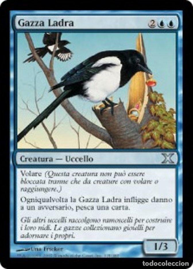 Trading Cards: Carta MTG-Gazza Ladra-Decima Edizione-N.115-ITA-Good-Uncommon - Magic the Gathering
