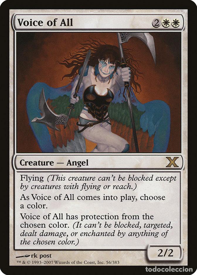 Trading Cards: Carta MTG-Voice of All-Decima Edizione-N.056-EN-EX-Rare - Magic the Gathering