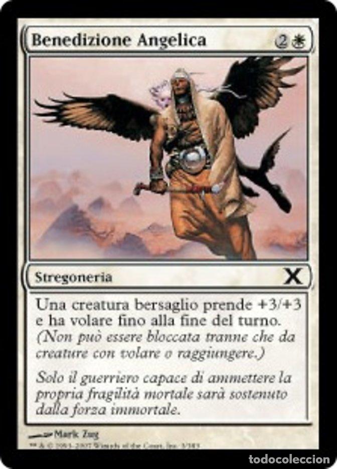 Trading Cards: Carta MTG-Benedizione Angelica-Decima Edizione-N.003-ITA-Good-Common - Magic the Gathering
