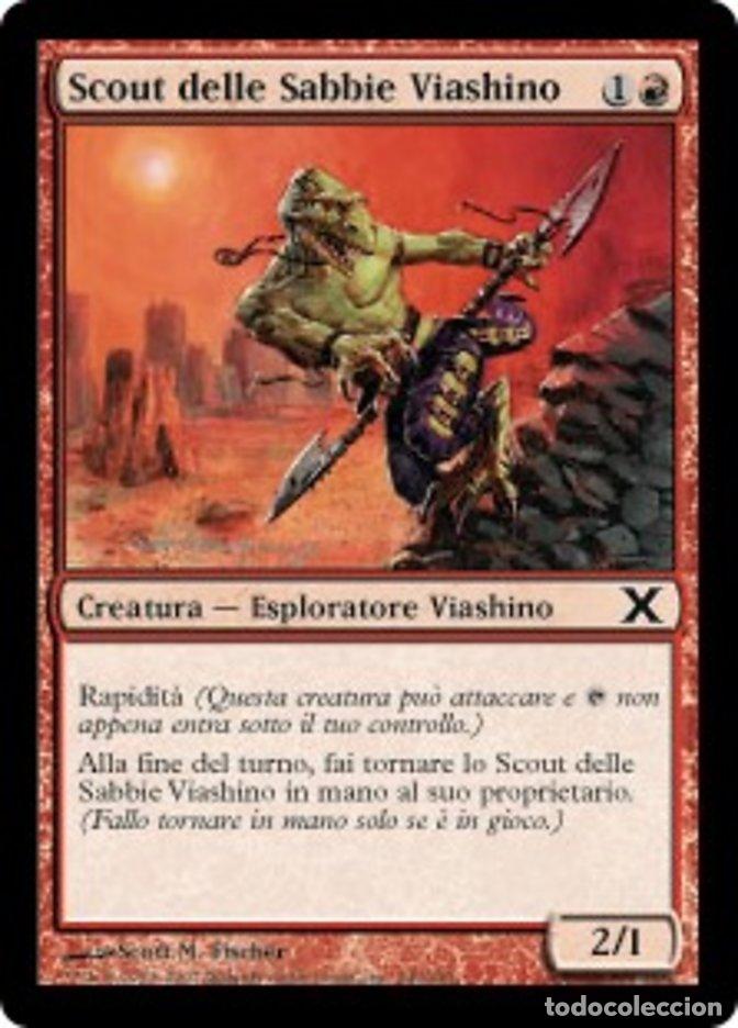 Trading Cards: Carta MTG-Scout delle Sabbie Viashino-Decima Edizione-N.246-ITA-EX-Common - Magic the Gathering