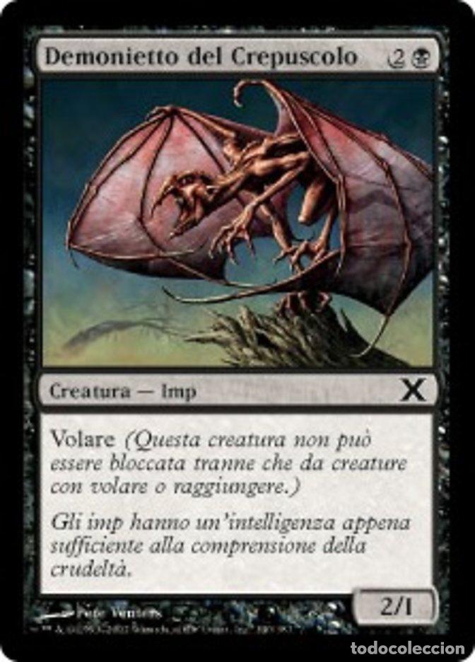 Trading Cards: Carta MTG-Demonietto del Crepuscolo-Decima Edizione-N.140-ITA-EX-Common - Magic the Gathering