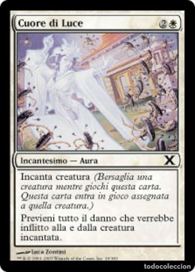 Trading Cards: Carta MTG-Cuore di Luce-Decima Edizione-N.019-ITA-Good-Common - Magic the Gathering