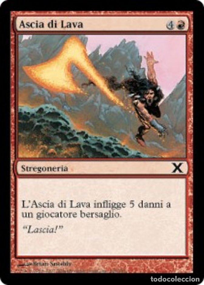 Trading Cards: Carta MTG-Ascia di Lava-Decima Edizione-N.215-ITA-Good-Common - Magic the Gathering