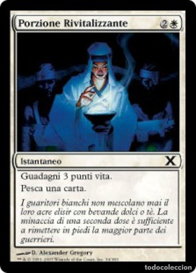 Trading Cards: Carta MTG-Porzione Rivitalizzante-Decima Edizione-N.034-ITA-EX-Common - Magic the Gathering