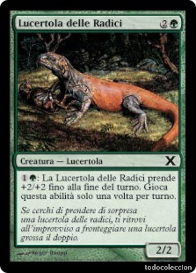 Trading Cards: Carta MTG-Lucertola delle Radici-Decima Edizione-N.293-ITA-EX-Common - Magic the Gathering