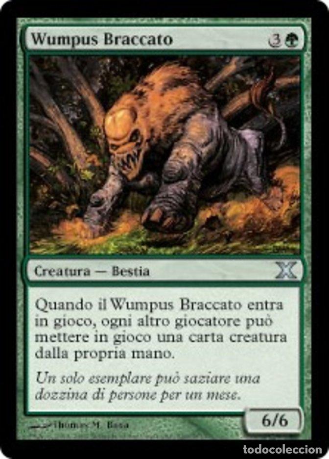 Trading Cards: Carta MTG-Wumpus Braccato-Decima Edizione-N.269-ITA-EX-Uncommon - Magic the Gathering