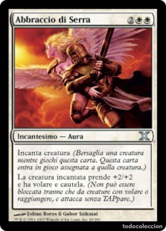 Trading Cards: Carta MTG-Abbraccio di Serra-Decima Edizione-N.040-ITA-EX-Uncommon - Magic the Gathering