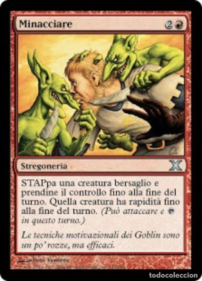 Trading Cards: Carta MTG-Minacciare-Decima Edizione-N.242-ITA-EX-Uncommon - Magic the Gathering