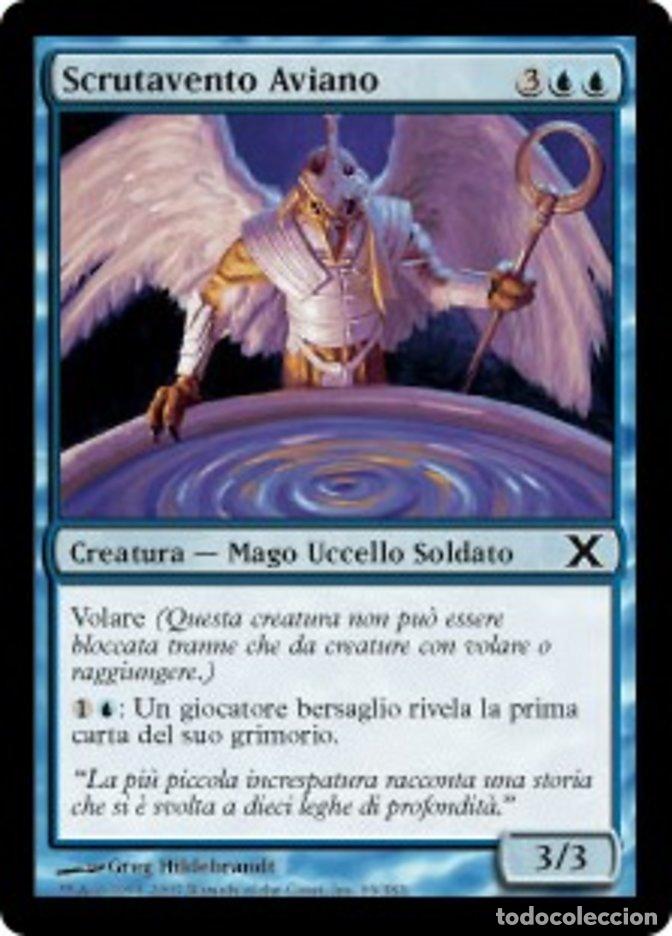 Trading Cards: Carta MTG-Scrutavento Aviano-Decima Edizione-N.069-ITA-Poor-Common - Magic the Gathering