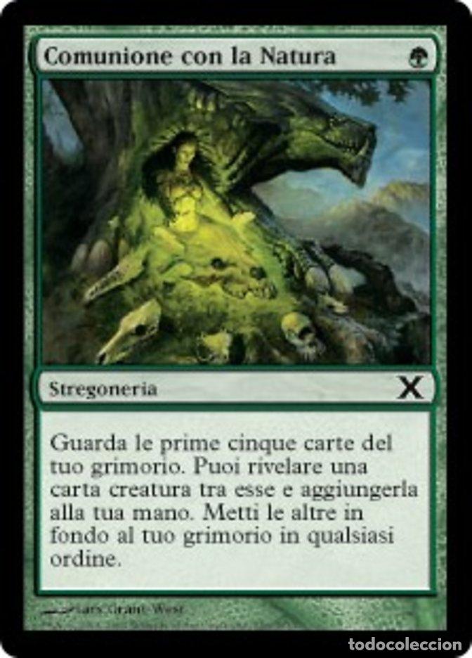 Trading Cards: Carta MTG-Comunione con la Natura-Decima Edizione-N.256-ITA-EX-Common - Magic the Gathering