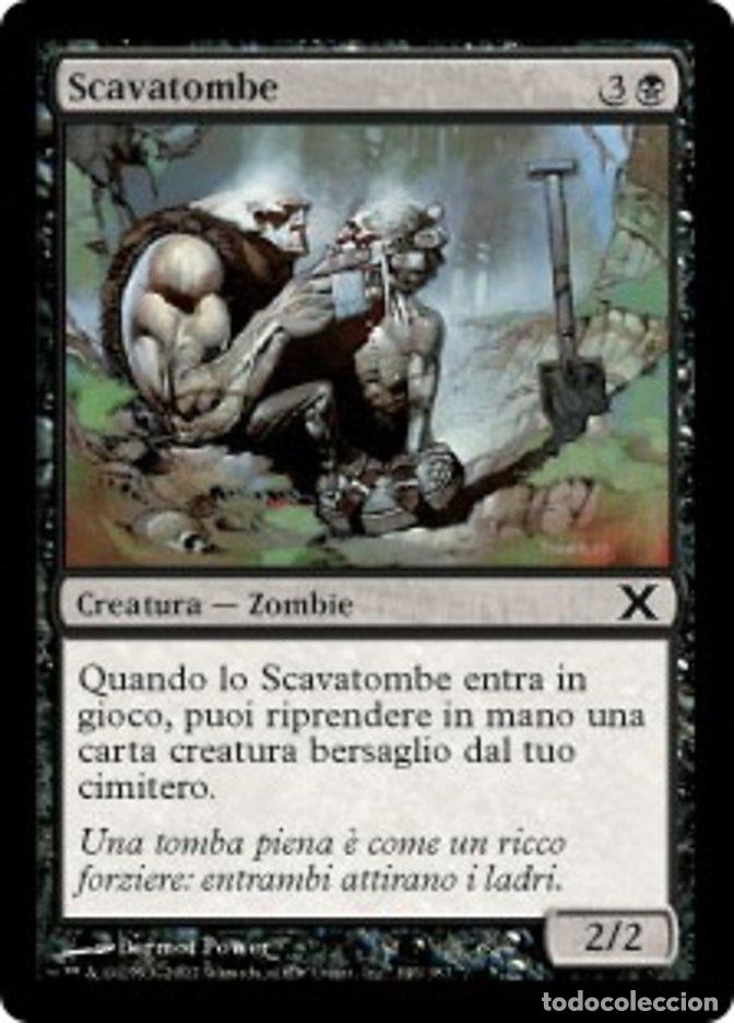 Trading Cards: Carta MTG-Scavatombe-Decima Edizione-N.146-ITA-EX-Common - Magic the Gathering