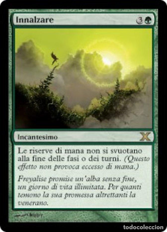 Trading Cards: Carta MTG-Innalzare-Decima Edizione-N.306-ITA-EX-Rare - Magic the Gathering