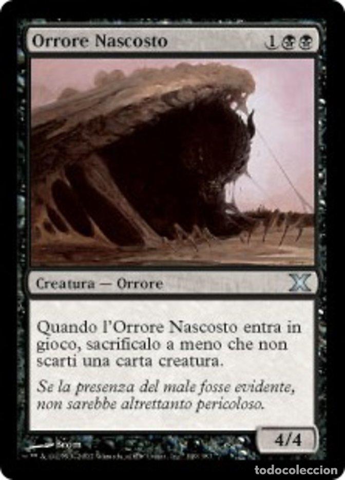 Trading Cards: Carta MTG-Orrore Nascosto-Decima Edizione-N.149-ITA-EX-Uncommon - Magic the Gathering