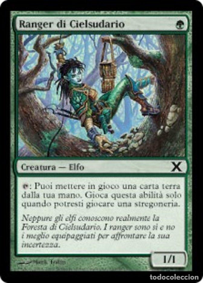 Trading Cards: Carta MTG-Ranger di Cielsudario-Decima Edizione-N.297-ITA-EX-Common - Magic the Gathering