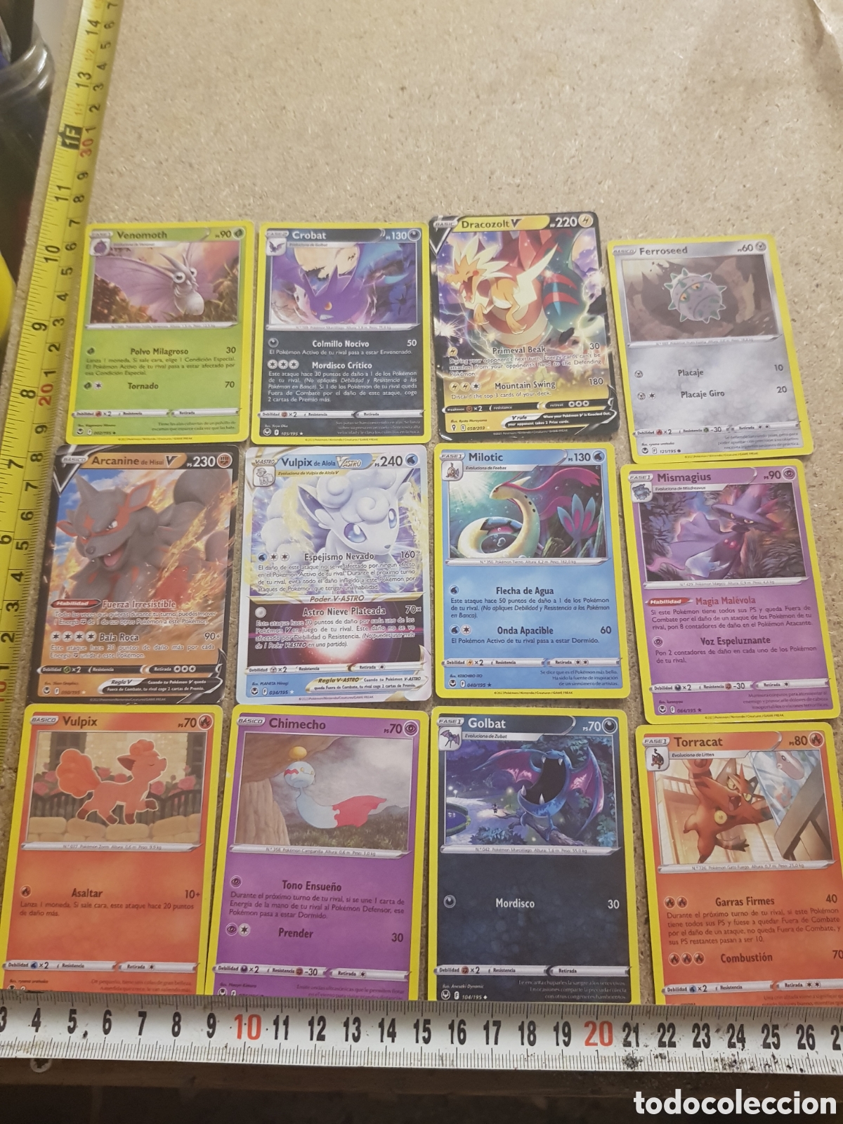 Trading cards: Lote de 12 cartas variadas de Pokemon - Foto 1