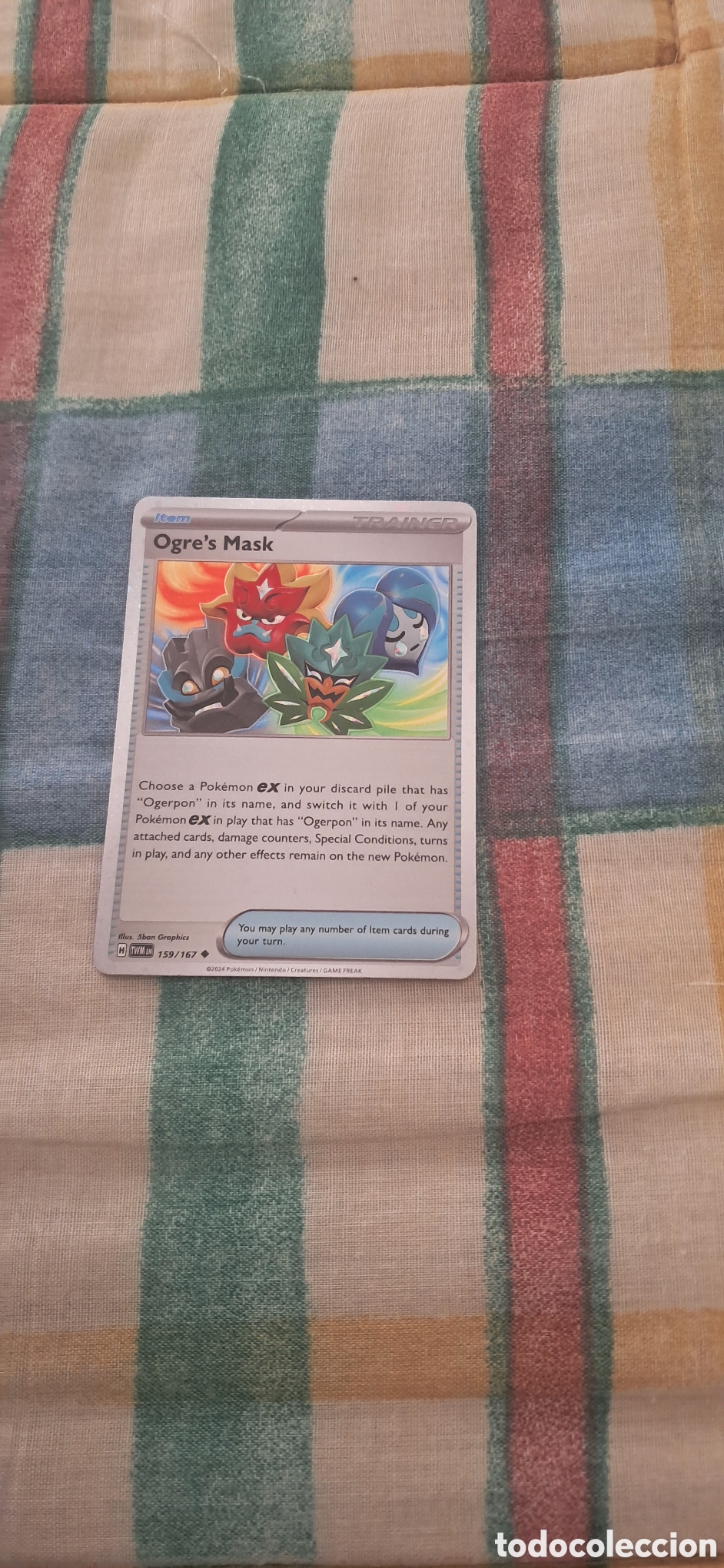 Trading cards: POKEMON MASCARA DE OGRO - Foto 1
