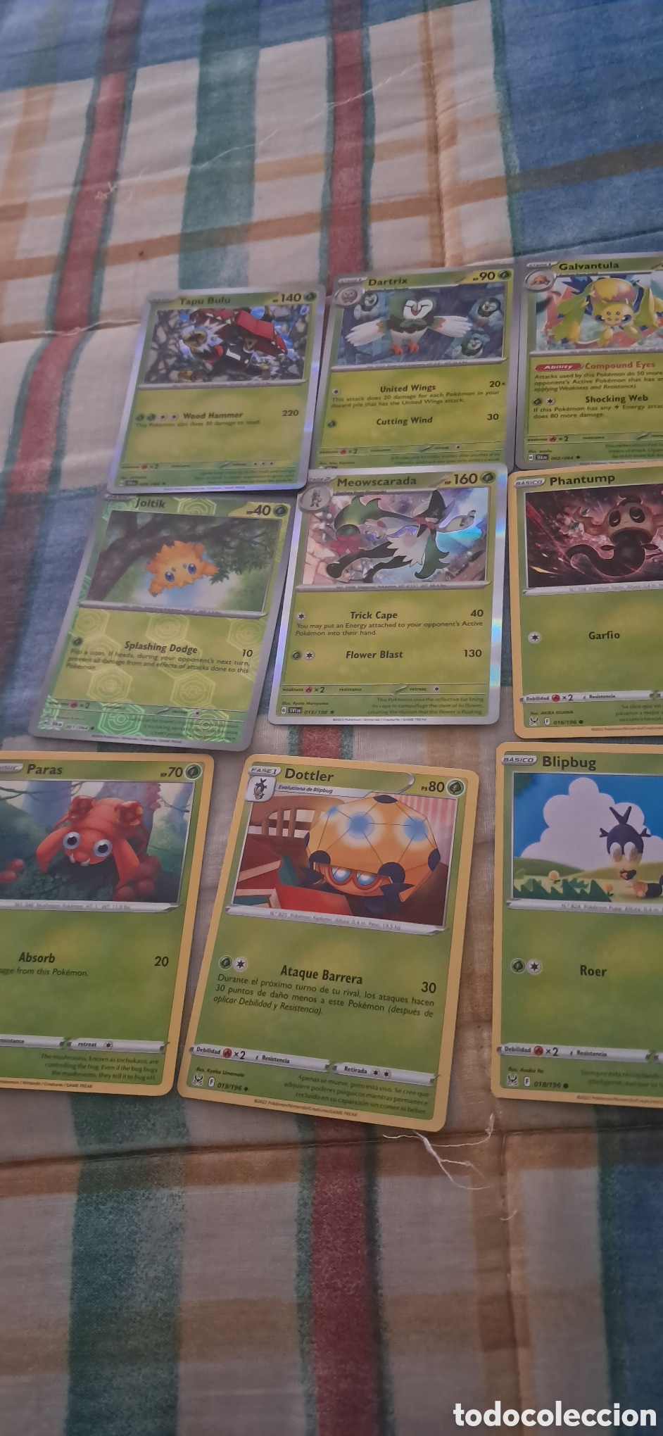 Trading cards: 39 CARTAS POKEMON BICHO - Foto 3